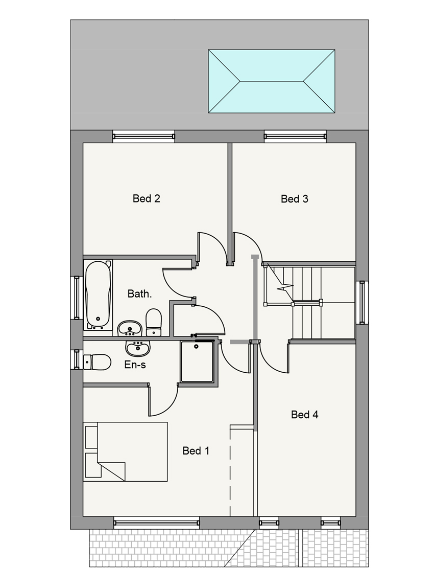 First Floor plan of Alila First Floor plan of Alila
